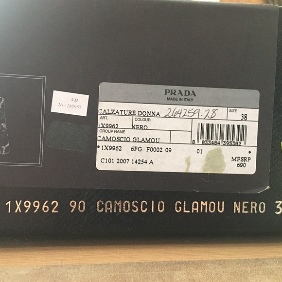 Prada Suede Platform Sandals - Picture 9 of 9